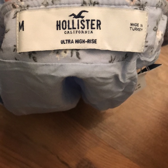 Medium blue flowered skirt from Hollister - Picture 4 of 4